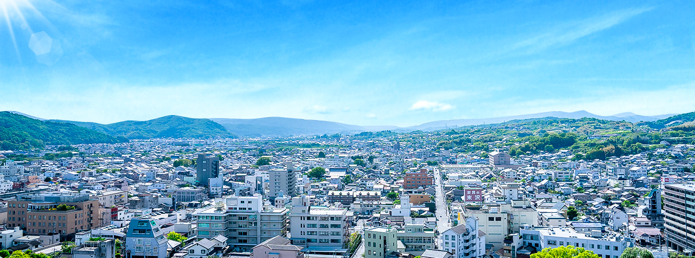 津山の風景